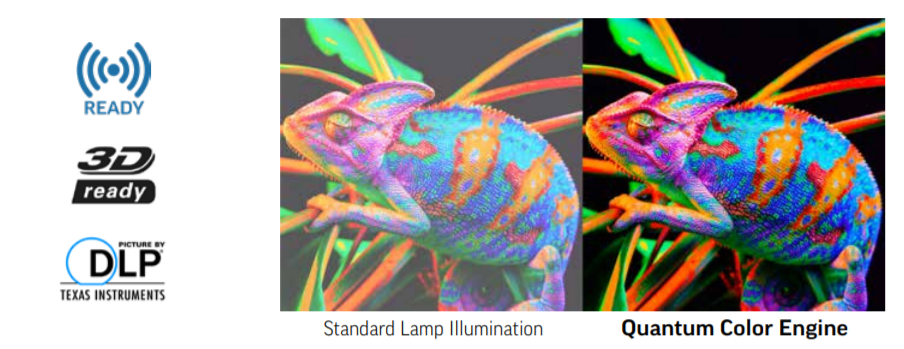 Videoproiectorul InFocus INL146UST Quantum Color Laser,3d